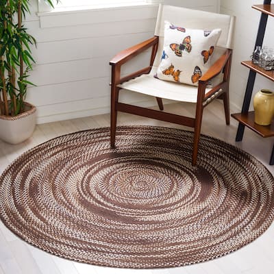 SAFAVIEH Handmade Braided Joellyn Flatweave Cotton Rug