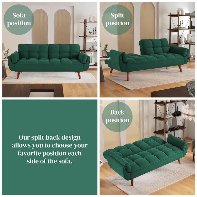 Sofa Couch for Living Room, Loveseat Sofa Futons for Small Space,Bedroom,Apartment,Studio