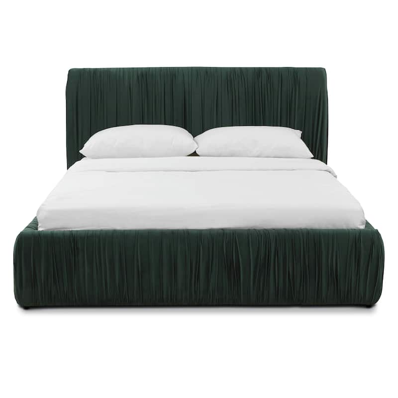 Poly & Bark Ceres Queen Bed in Banff Green - Queen