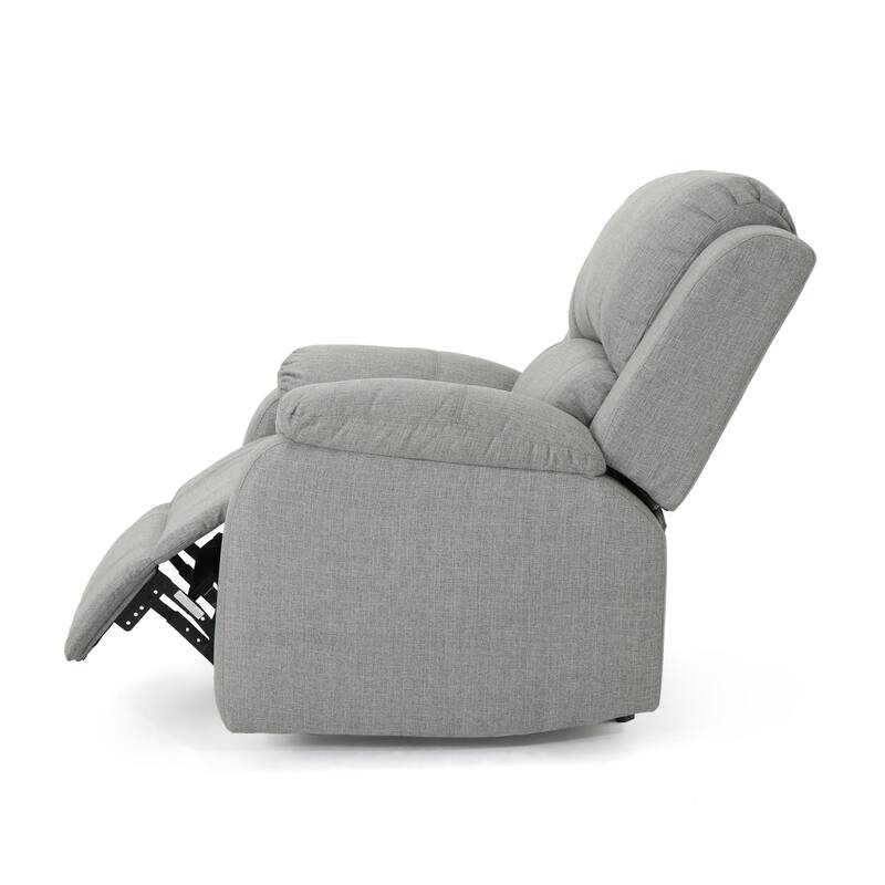Mozelle Classic Fabric Gliding Recliner by Christopher Knight Home