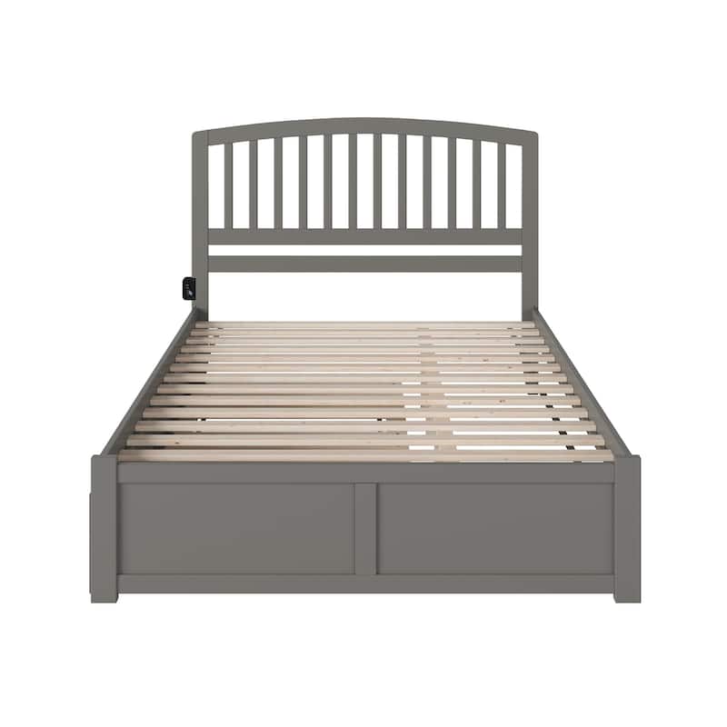 Richmond King Platform Bed with Twin XL Trundle