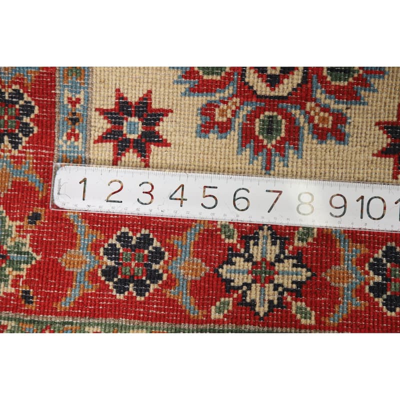 Traditional Kazak Oriental Foyer Rug Handmade Bedroom Wool Carpet - 2'0"x 3'0"