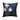 Dandelion Indoor Outdoor Decorative Pillow - Navy (20" x 20")