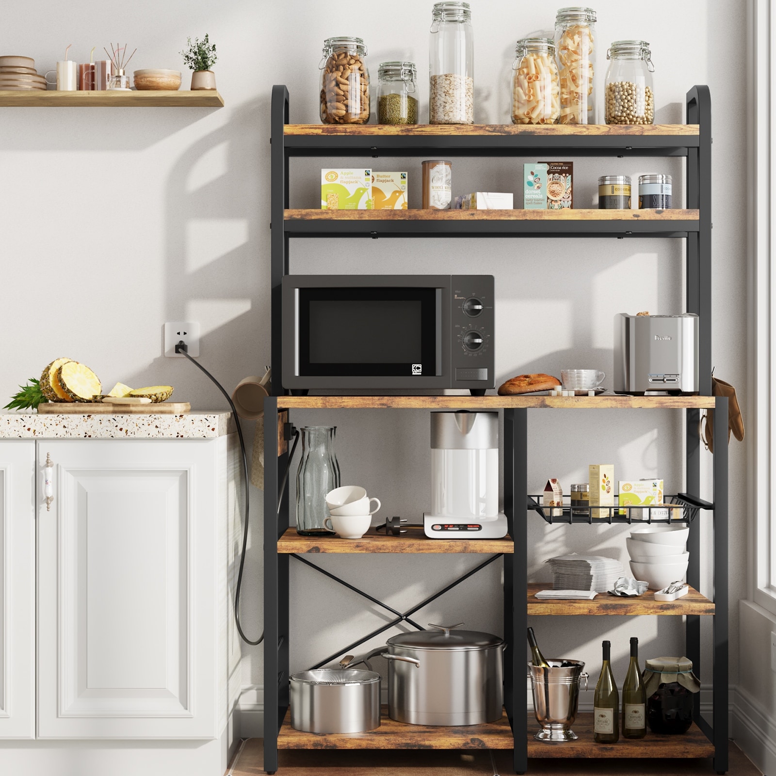 Apple best sale bakers rack