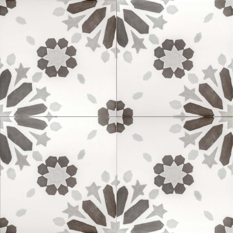The Tile Life Dahlia 6x6 Matte Porcelain Floor & Wall Tile