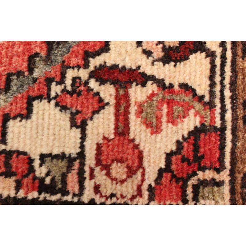 ECARPETGALLERY Hand-knotted Antalya Vintage Red Wool Rug - 4'3 x 7'0