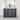 Epic 48" Charcoal GR DS Bath Vanity with Carrara Quartz Top & Undermount Sinks