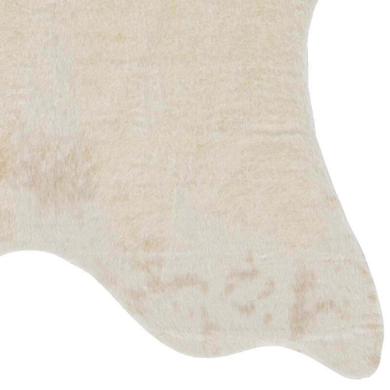 Faux Cowhide Area Rug - 5' x 6'6"
