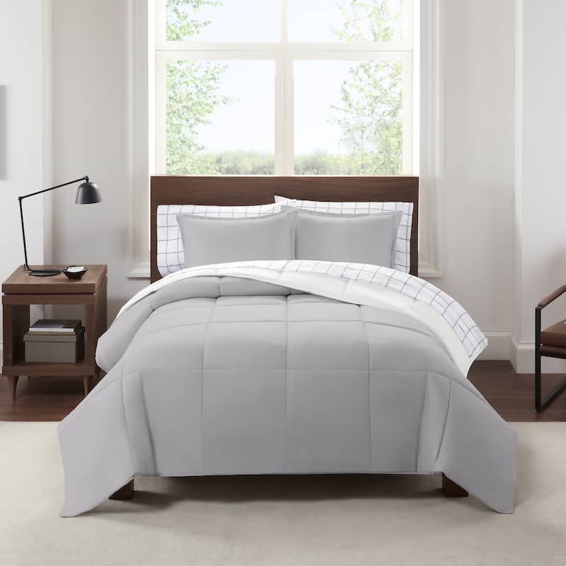 Serta Simply Clean Antimicrobial Reversible Bed in a Bag