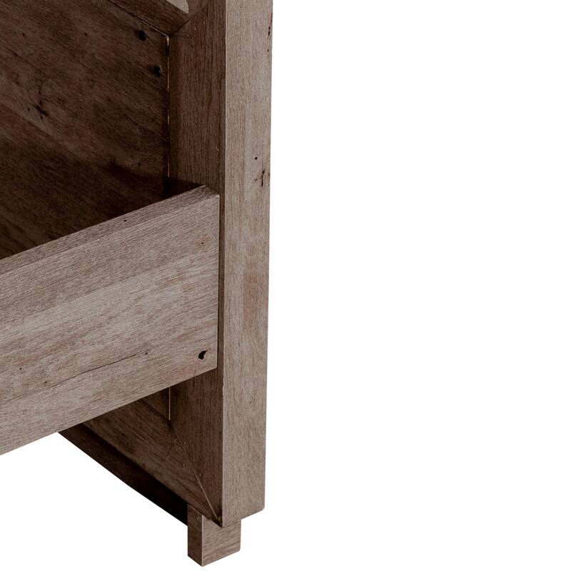 Horizons Graystone Full Size Panel Bed
