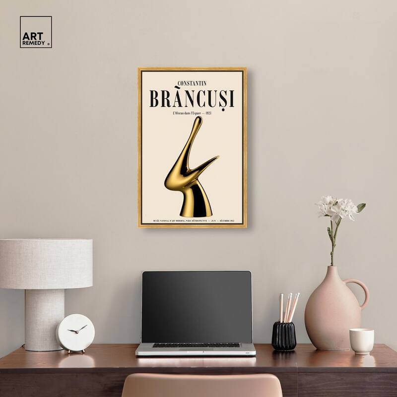 Bird in Space Sculpture Canvas by Art Remedy