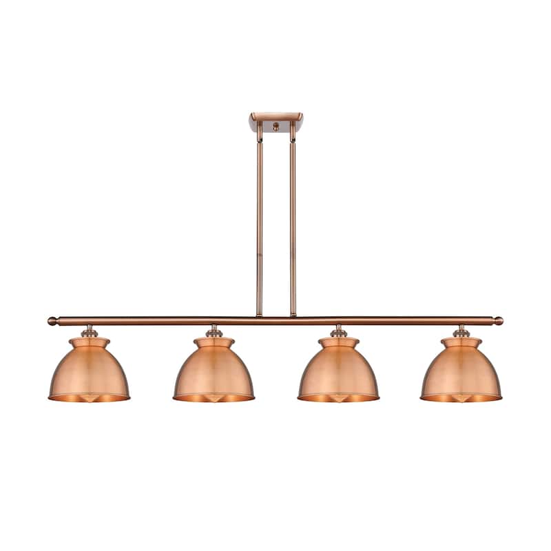 Innovations Lighting 516-4I-11-48 Adirondack Linear Adirondack 4 Light - Antique Copper