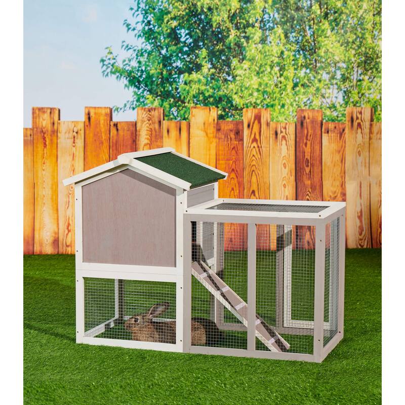 Durable Large Chicken Coop Wooden Rabbit Hutch