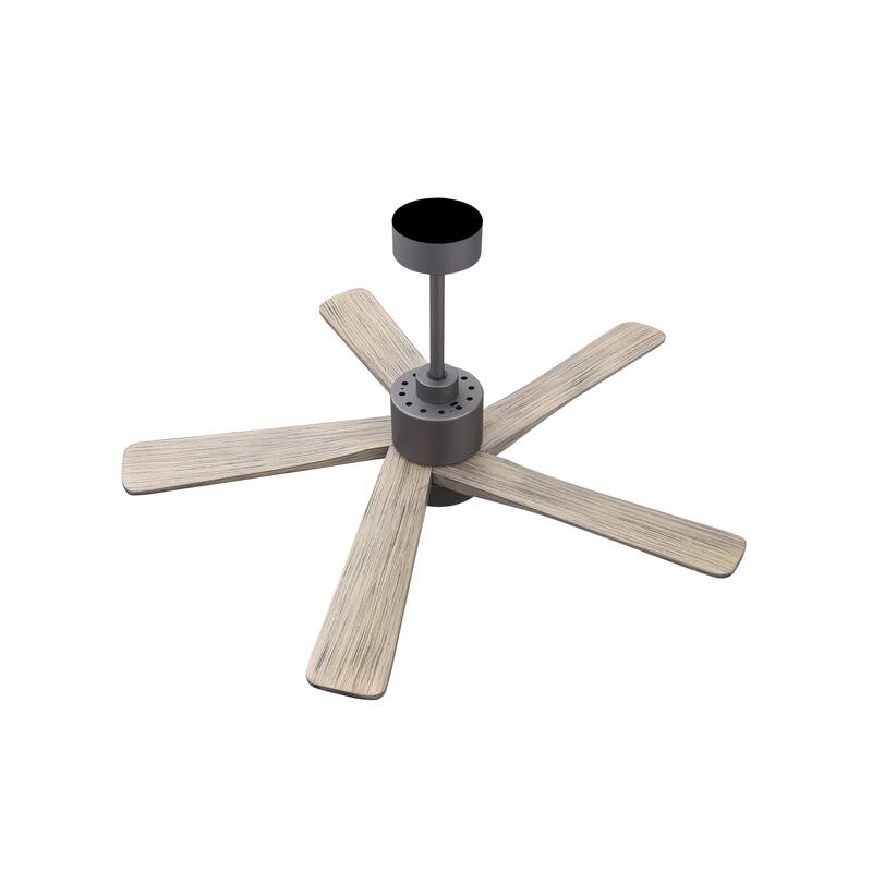 WINGBO 54" and 64" 5 ABS Blades DC Motor Indoor Ceiling Fan with Light & Remote