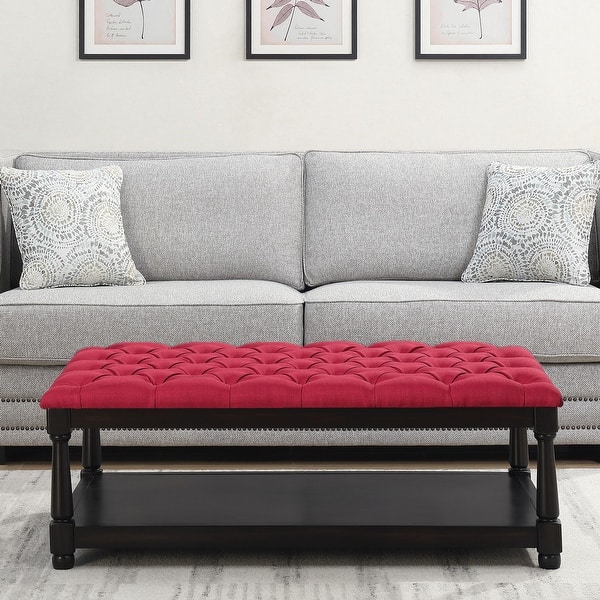 Picket House Furnishings Westfield Traditional Ottoman Bed Bath