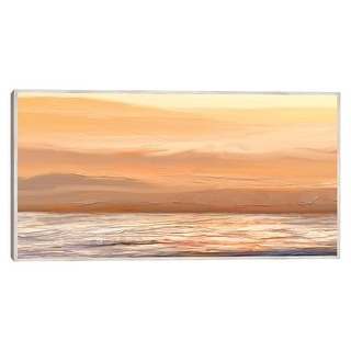 Sunset Waters By Studio Arts Canvas Art Print - Bed Bath & Beyond ...