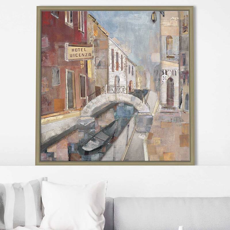 "Hotel Vincenza" Print on Floating Canvas