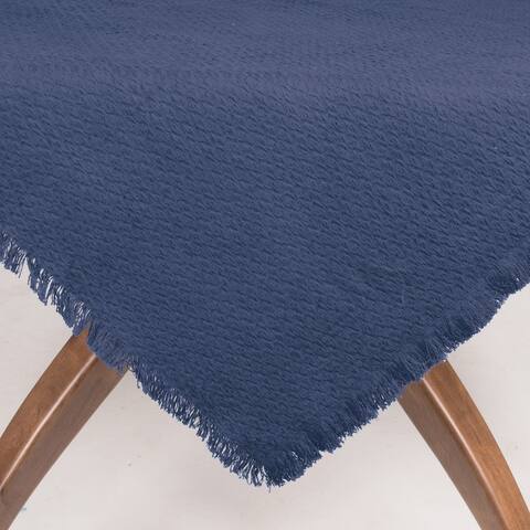 54" x 54" Nora Indigo Table Cloth - Blue