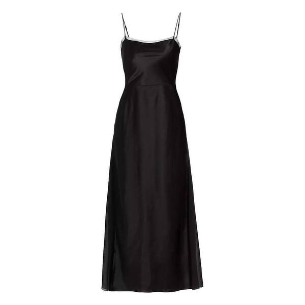 Vince Women's Sheer Panelled Slip Dress, Black - Bed Bath & Beyond - 41805442 Vince Women's Sheer Panelled Slip Dress, Black - Bed Bath & Beyond - 41805442