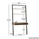 preview thumbnail 17 of 28, Ranell Leaning Ladder Shelves by iNSPIRE Q Modern