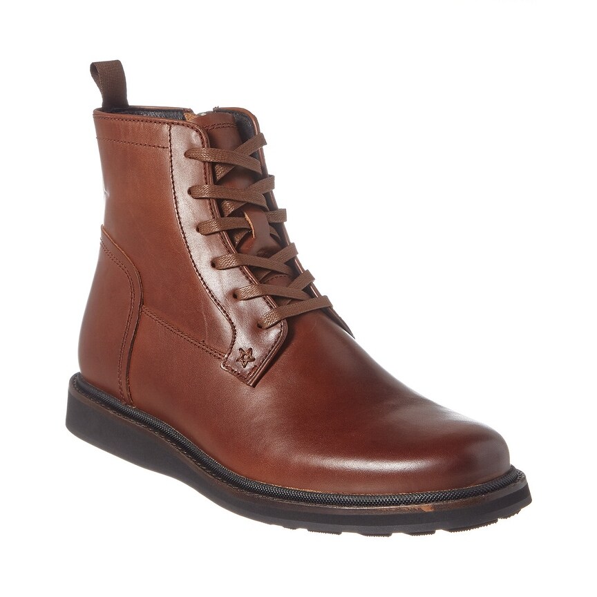 john varvatos star b side zip leather boot