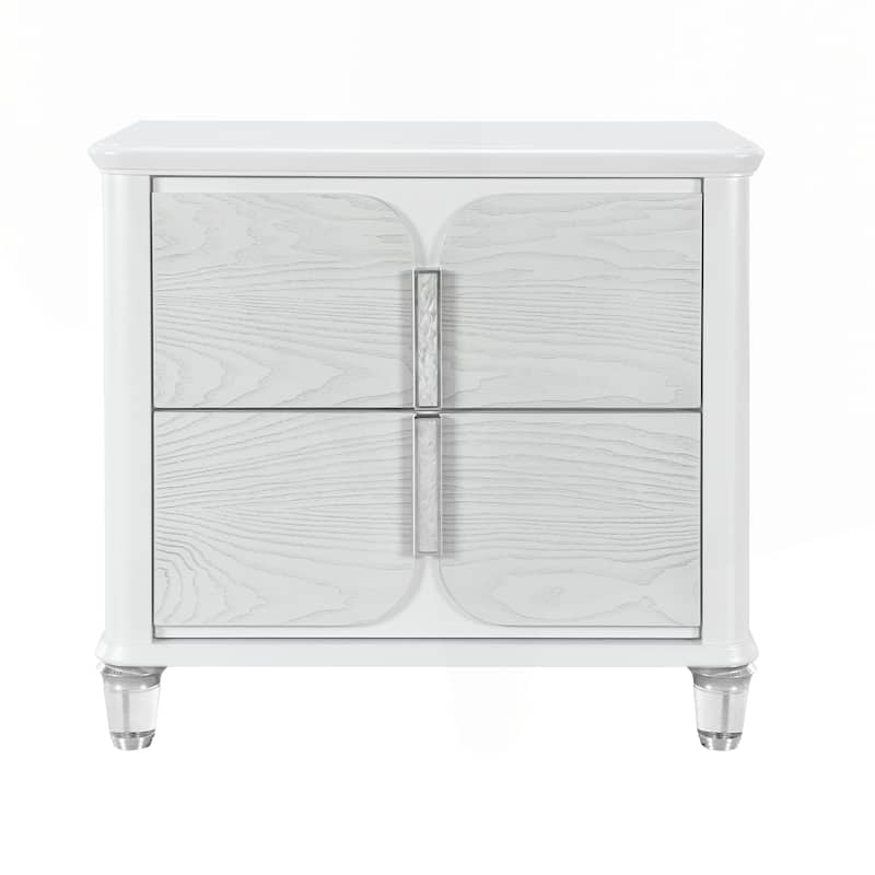 Charming Wooden Nightstand with Stylish Design for Bedroom Enhancement