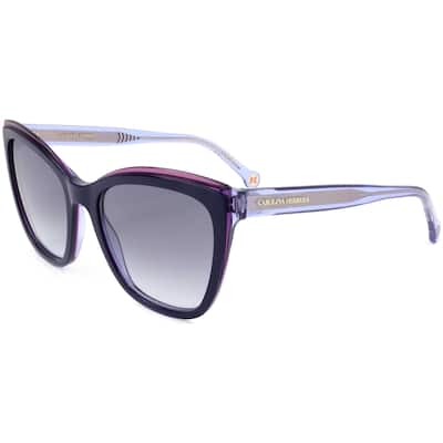 Carolina Herrera Women's 55mm Blue Sunglasses HER0188-S-WOI-55