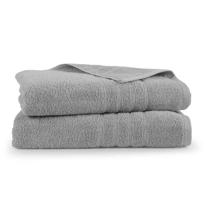 Martex Ultimate 2 Pack Bath Sheet Set - 2 Piece Set - Monument Grey