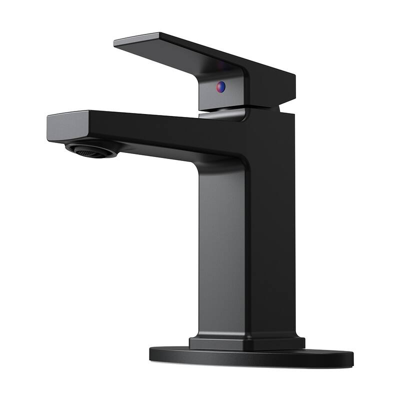 Bathroom Sink Faucet with Single Handle - 6.25" x 6.85"
