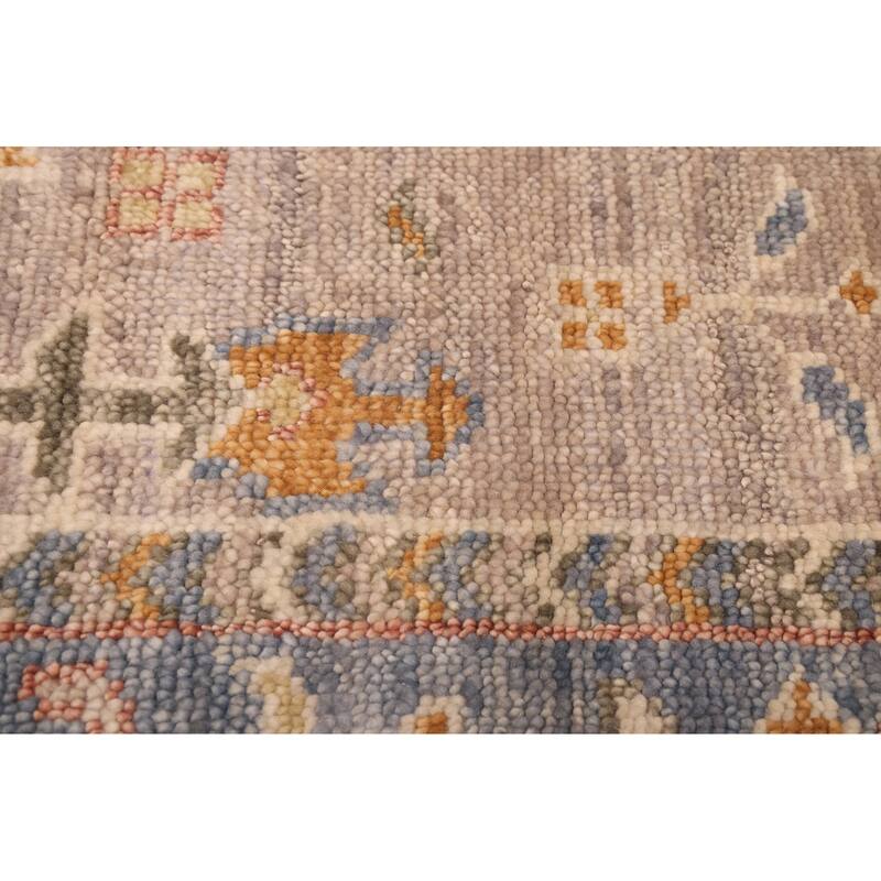 ECARPETGALLERY Hand-knotted Jules Serapi Grey Wool Rug - 8'2 x 10'0