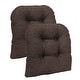 preview thumbnail 25 of 66, Klear Vu Gripper Tyson Dining Chair Cushion Set