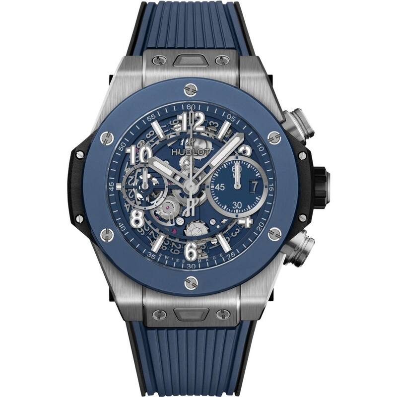 Hublot Big Bang UNICO Ceramic Chronograph Men's Watch - Blue