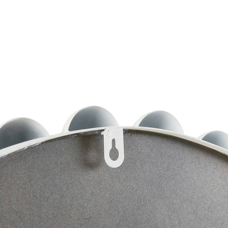 Madison Park Signature Marlowe Beaded Round Wall Mirror