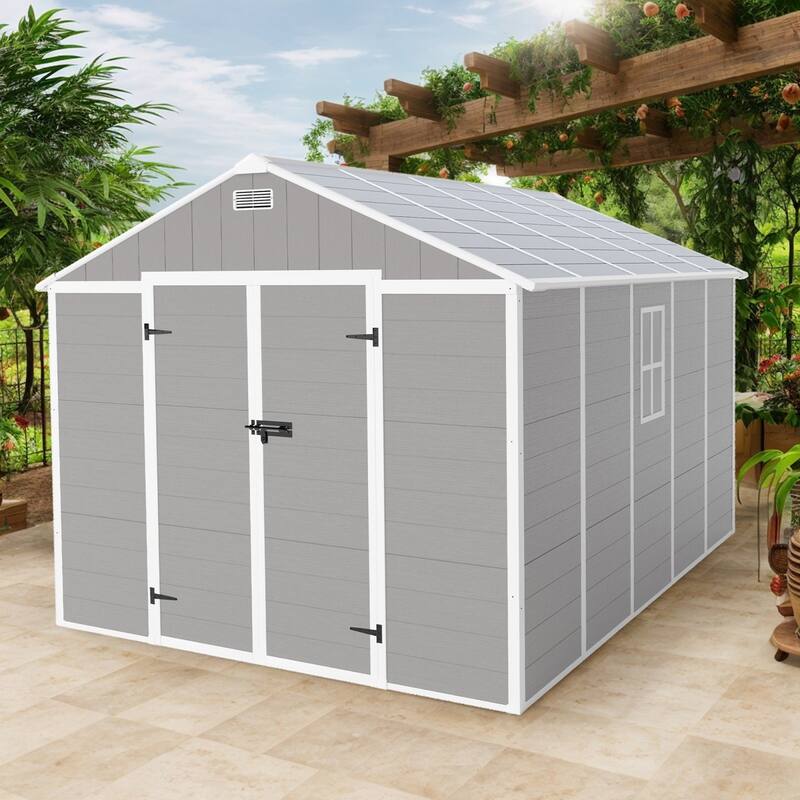 7.5x10.3FT Outdoor Resin Storage Shed