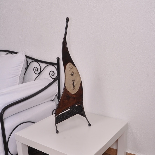 Moroccan henna floor lamp on sale