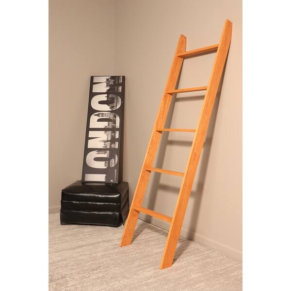 Modern Farmhouse Blanket Ladder in Maple Bed Bath & Beyond 22102074