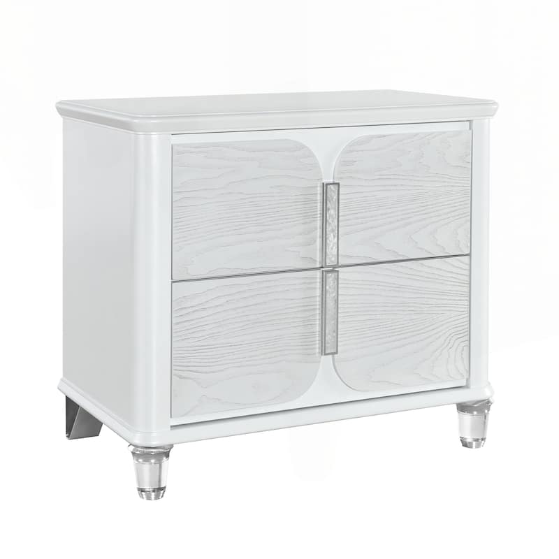 Charming Wooden Nightstand with Stylish Design for Bedroom Enhancement