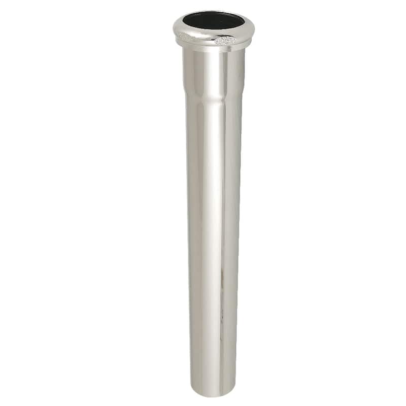 Kingston Brass Century 1-1/2" x 12" Brass Slip Joint Tailpiece Extension Tube - Polished Nickel