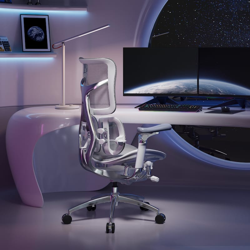 SIHOO Doro S300 Ergonomic Office Chair - Dual-layer Dynamic Lumbar Support - 78.5*70*125