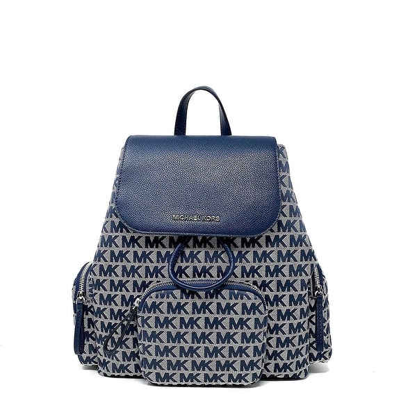 michael kors abbey large logo cargo backpack