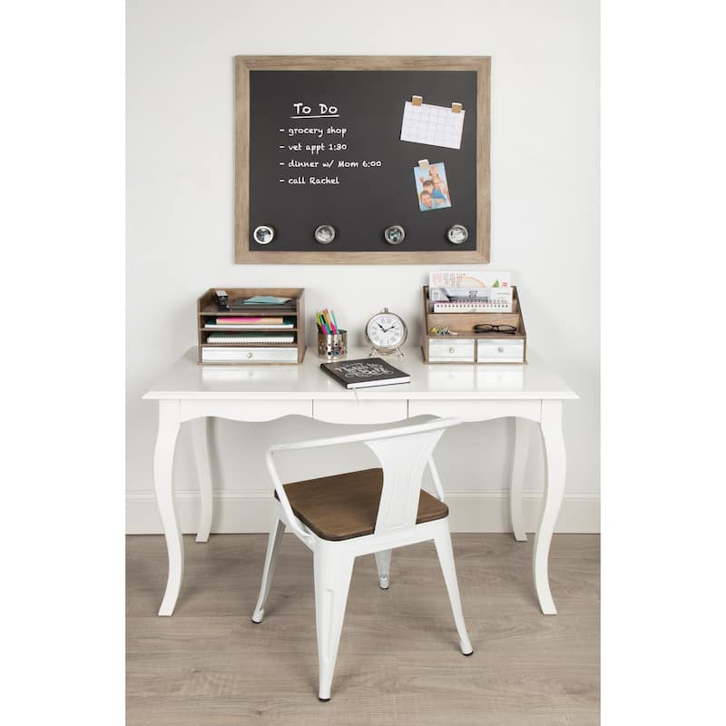 DesignOvation Beatrice Framed Magnetic Chalkboard