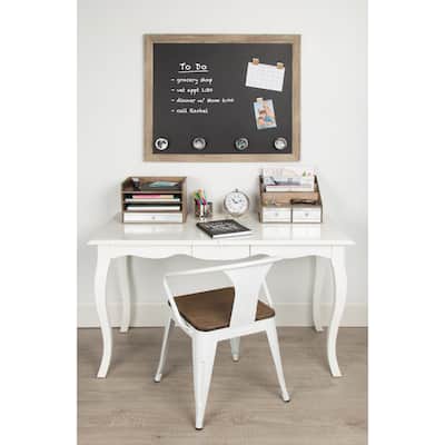 DesignOvation Beatrice Framed Magnetic Chalkboard