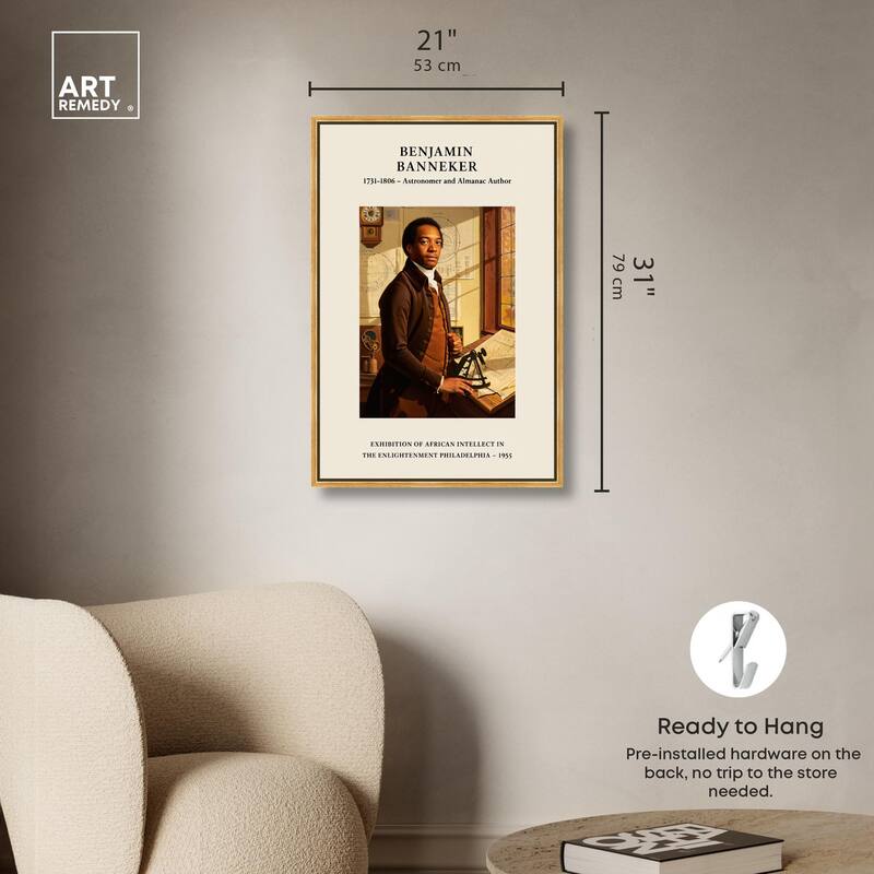 Astronomer at Work Canvas by Art Remedy