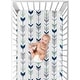 preview thumbnail 4 of 4, Sweet Jojo Designs Grey and Mint Mod Arrow Collection Fitted Crib Sheet