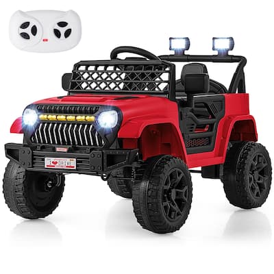 Gymax 12V Kids Ride on Truck Car Battery Powered Toddler Electric - See Details