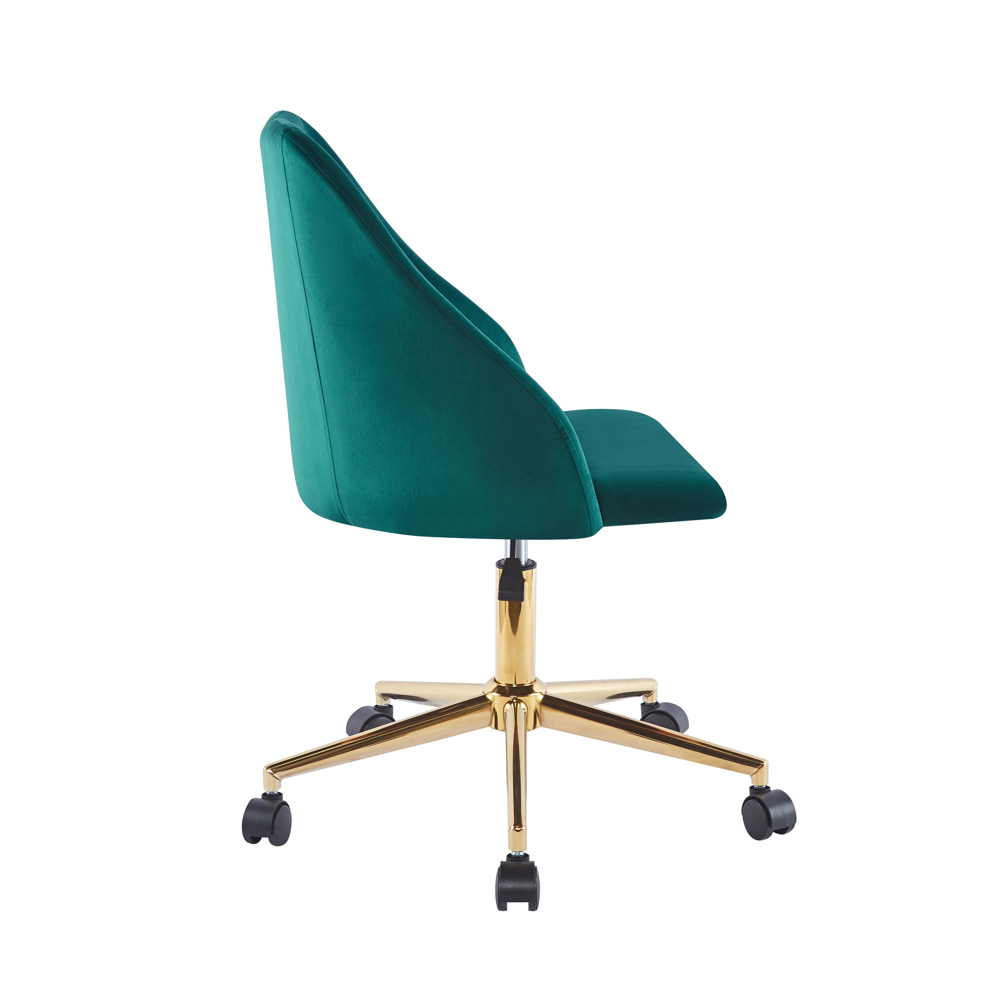 Clarice velvet cheap office chair