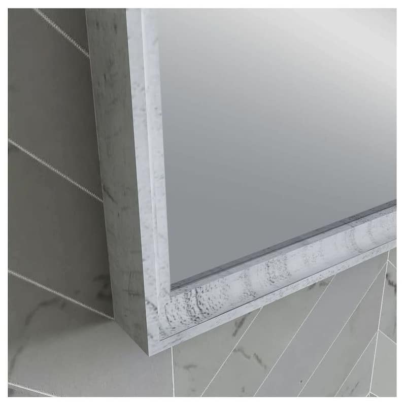 Fresca Formosa 32" x 32" Framed Bathroom Mirror