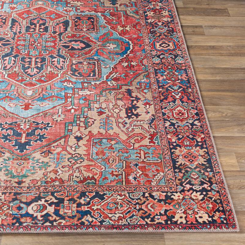 Artistic Weavers Adenia Vintage Medallion Printed Area Rug