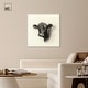 preview thumbnail 27 of 60, Darkness in Detail of Cow Canvas Animal Art Prints by Art Remedy