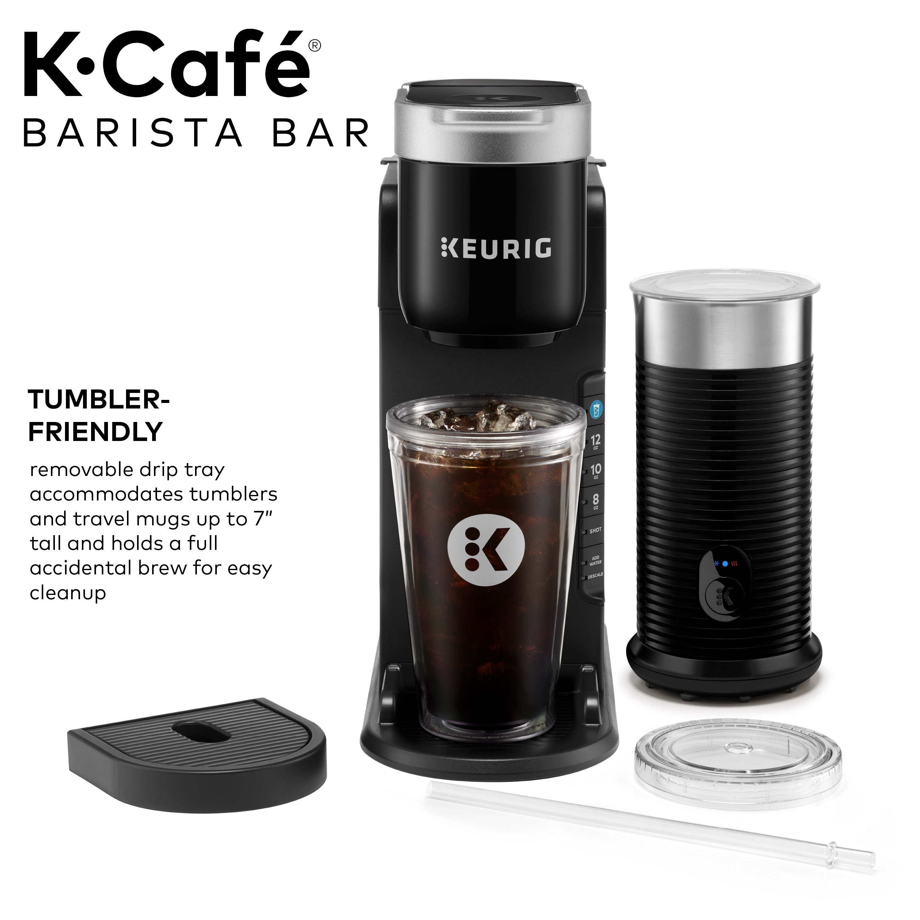 Keurig K Caf Barista Bar Single Serve Coffee Maker and Frother